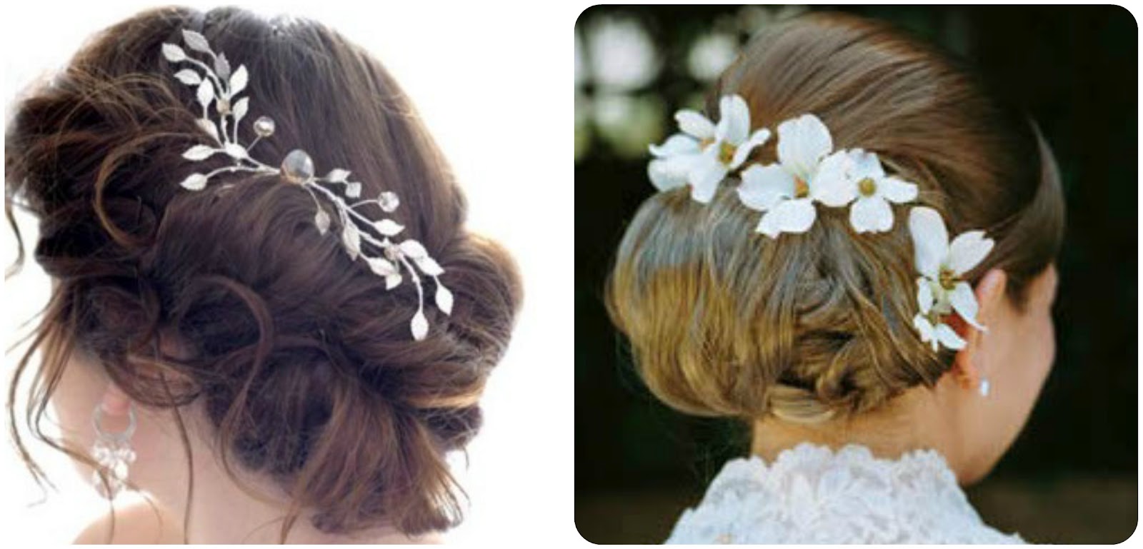 Wedding Hair Updos and Hair Accessories