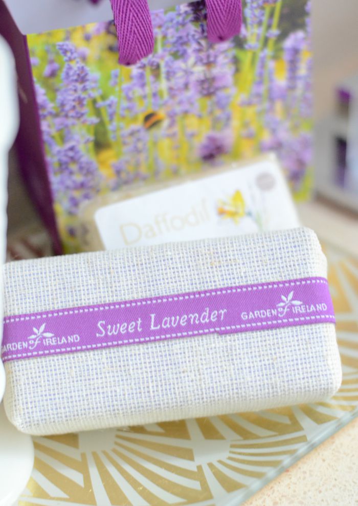 Garden of Ireland.Sweet Lavender.Daffodil.Soap