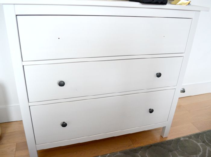 IKEA.HEMNES.3 drawer chest.DIY.Before+After.Makeover