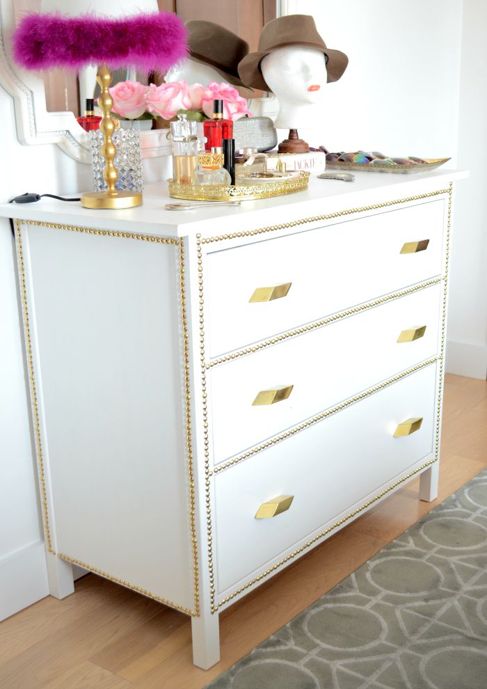 IKEA.HEMNES.3 drawer chest.DIY.Before+After.Makeover