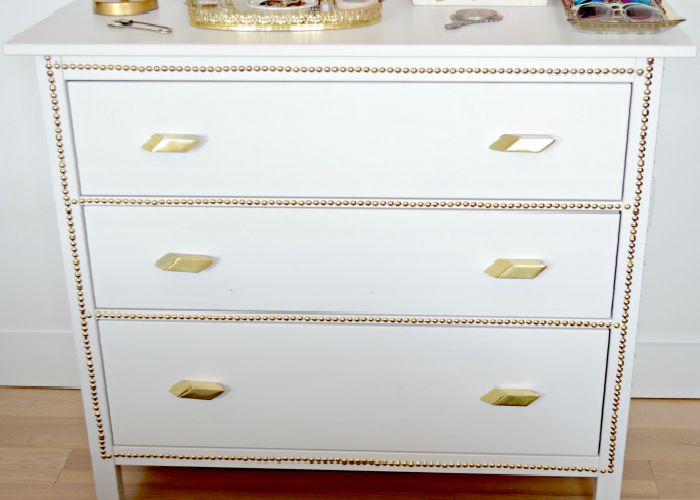 IKEA.HEMNES.3 drawer chest.DIY.Before+After.Makeover