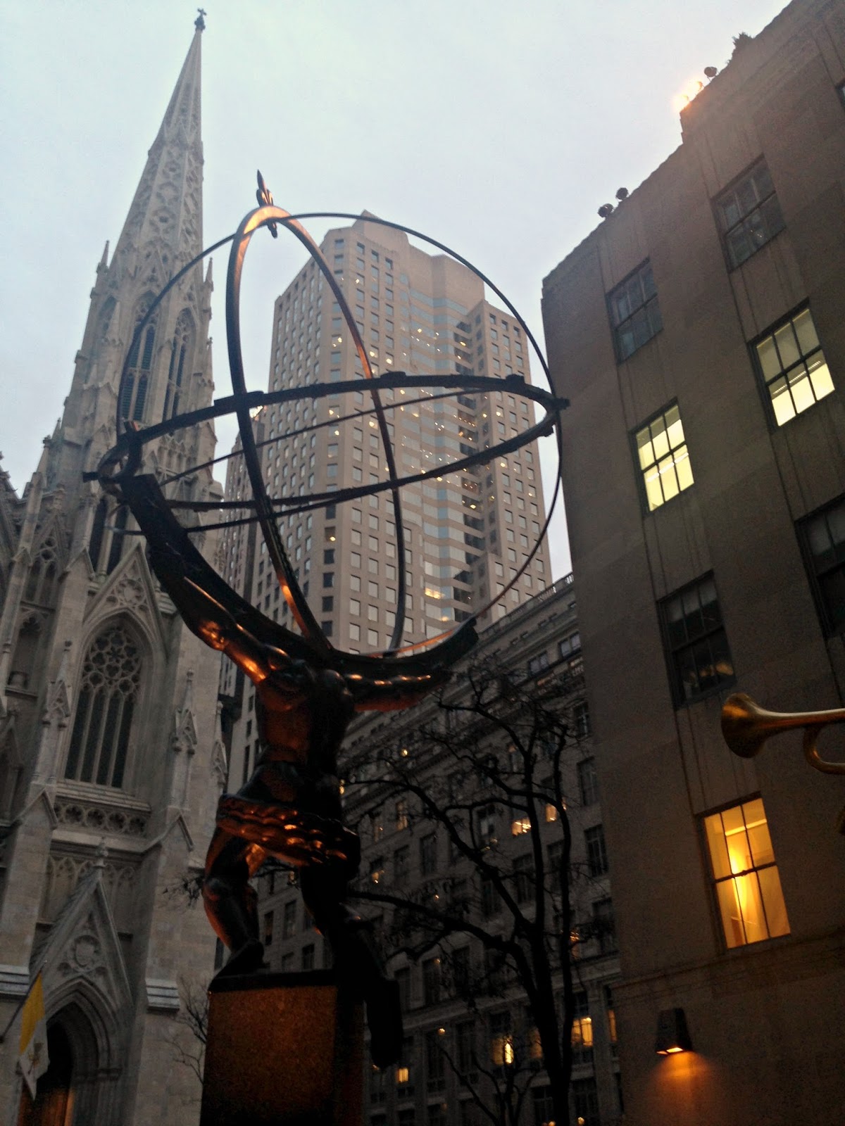 Rockefeller Center New York City Holiday Time