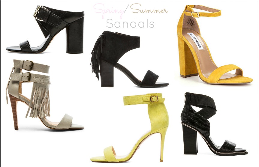 Affordable Sexy Sophisticated Spring and Summer High Heel Sandals Under $100