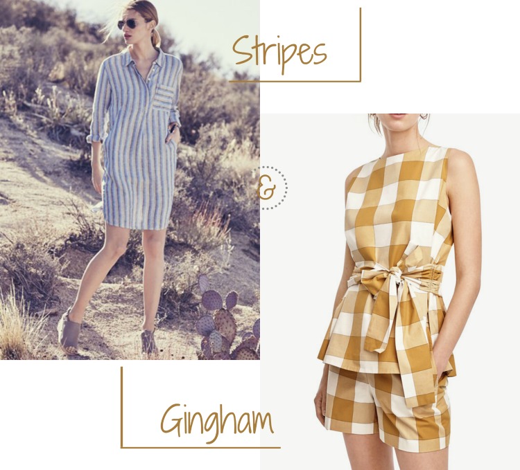 Summer Styles Mood Vibe Stripes and Classic Gingham