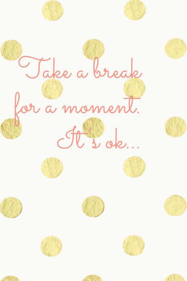 So Long, For Now_Take a break for a moment_Quote