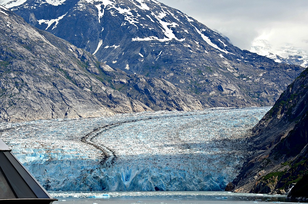 Tracy Arm Fjords Glacier with Holland America ms Amsterdam Cruise Line