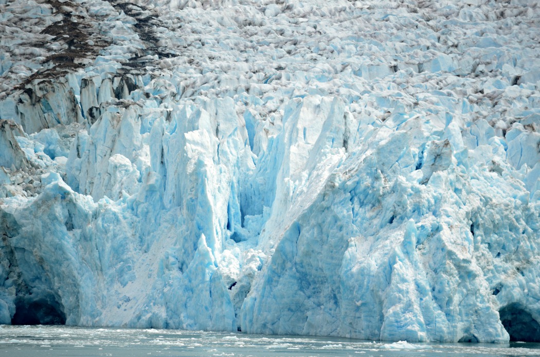 Tracy Arm Fjords Glacier with Holland America ms Amsterdam Cruise Line