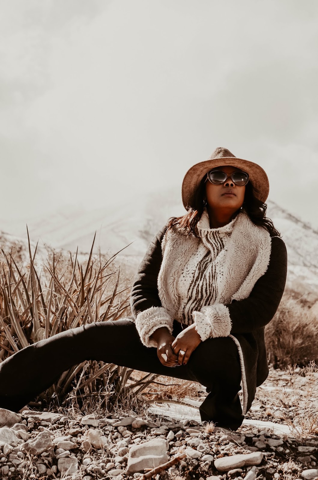 paige-denim-bootleg-jeans-pants-anthropologie-blush-plush-chenille-hat-guess-double-ring-belt-vintage-cateye-sunglasses-at-snowy-mount-charleston-lasvegas-nv