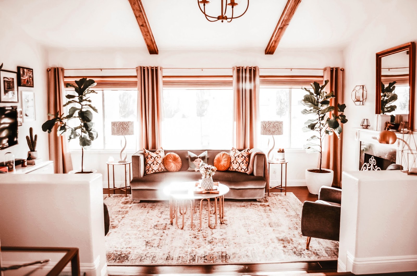 1980s-style-house-livingroom-renovation-update-with-reclaimed-wood-beams-to-cathedral-ceilings