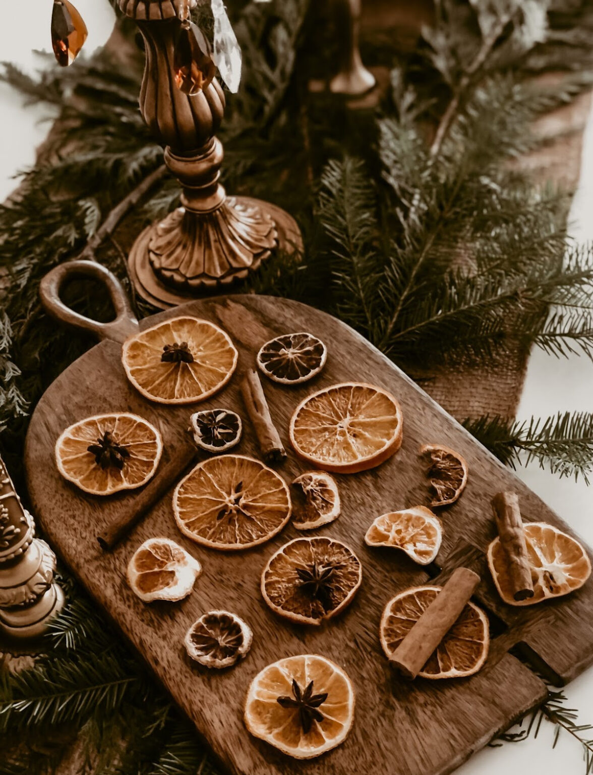 Simple Homemade Dried Orange And Cinnamon Potpourri